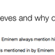 Illustration for article titled Eminem Has Been Fucking Up His Christopher Reeve Punchlines For 15 Fucking Yearsem/em
